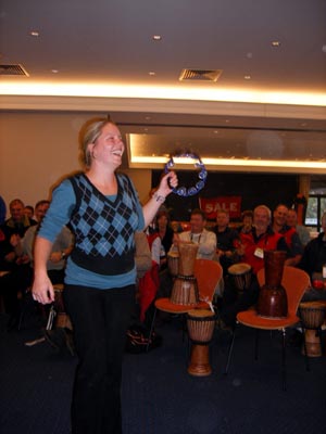 Camping World Annual Conference Team building interactive entertainment Federal Golf Club Canberra